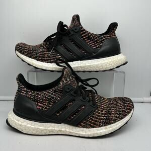 Adidas Shoes Womens 6.5 Ultra Boost 4.0 DNA Multi Color Pink Running Sneaker